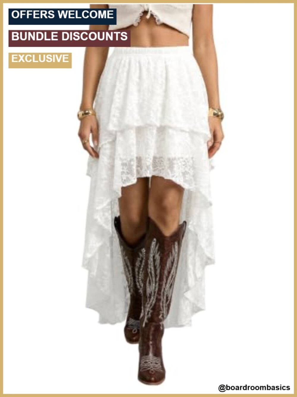 High Stretch Ruffle Asymmetrical Maxi Skirt Y2K Fairy